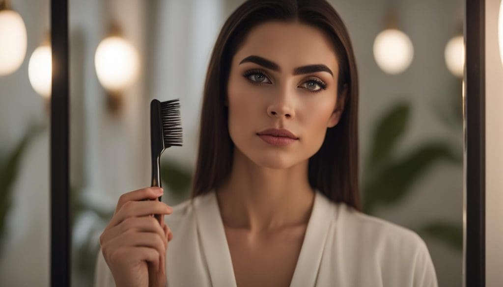 achieve soap brows