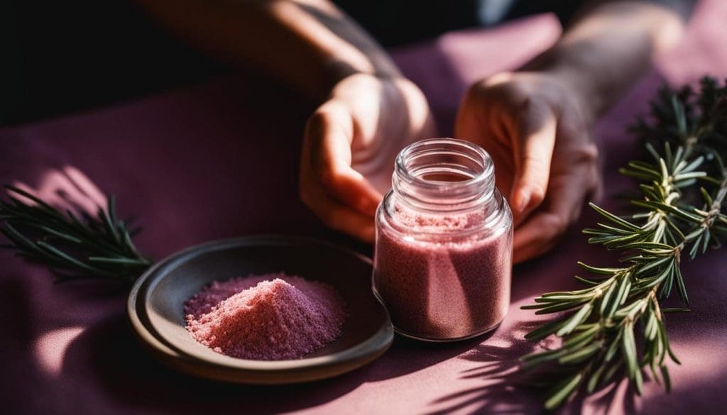 salt scrub